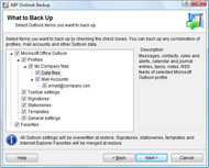 ABF Outlook Backup screenshot